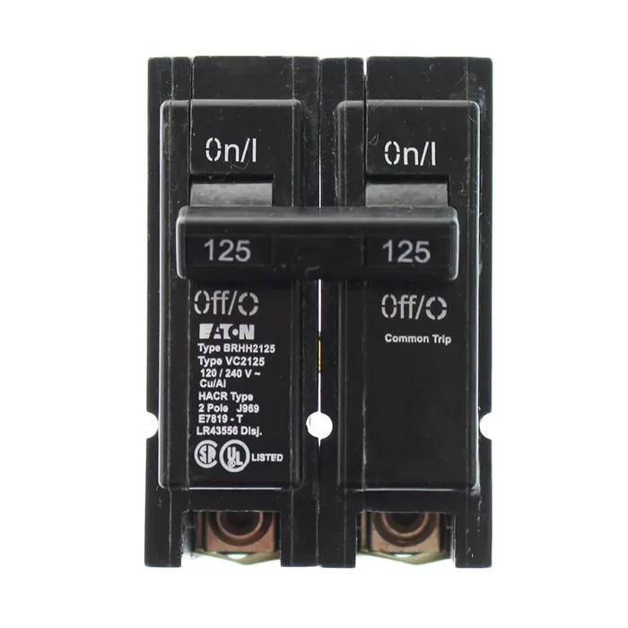 New Eaton Cutler-Hammer Brhh2125 Circuit Breaker 2 Pole 125A 240V 42Ka