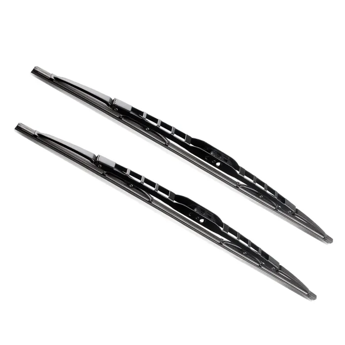 Oem Quality 17‘ + 17‘ Premium All-Seasons Durable Stable And Quiet Metal Frame Windshield Wiper Blades(Set Of 2)