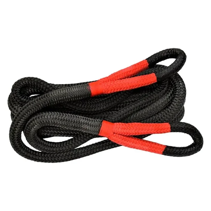 Overland Vehicle Systems Brute Kinetic Recovery Rope With 30% Stretch Storage Bag (1‘ Thick – 30 Ft. Long)
