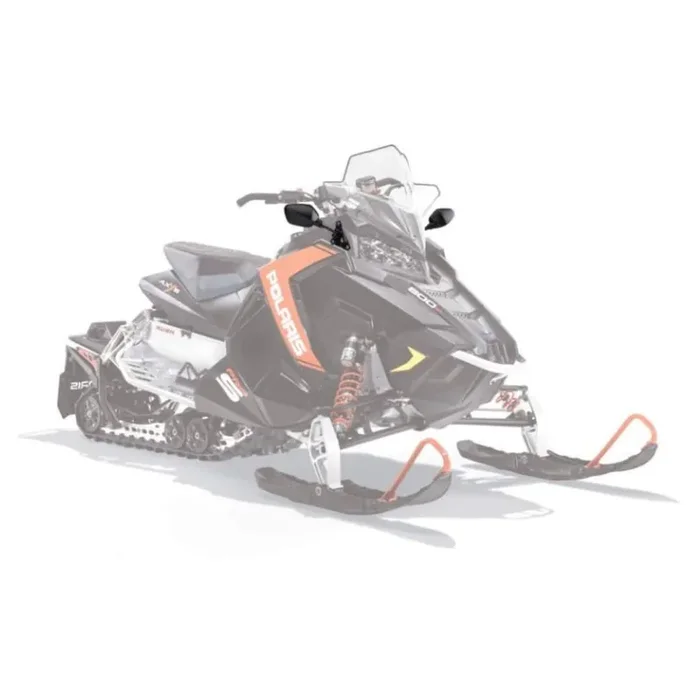 Polaris Snowmobile Axys Snowmobile Mirrors – Black