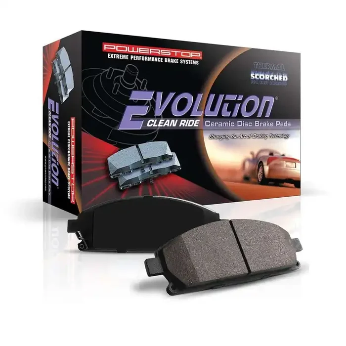Power Stop 16-1594N Rear Z16 Evolution Ceramic Brake Pads For Hyundai Kona Electric 2021-2023, Hyundai Veloster 2021, Kia Forte 2021-2023 [Model Specific]