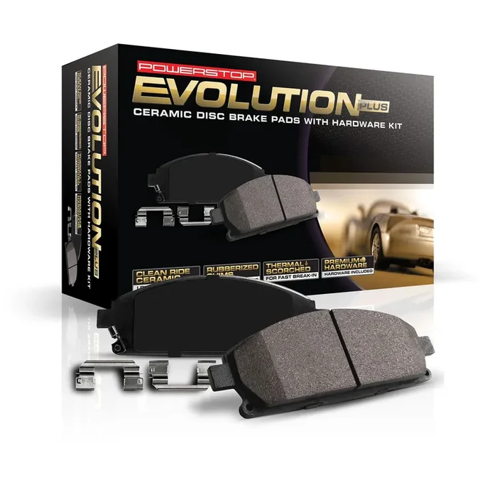 Power Stop 17-1432, Z17 Front Ceramic Brake Pads With Hardware For 2012-2017 Azera 2010-2012 Santa Fe 2013-2018 Santa Fe Sport 2011-2020 Sorento