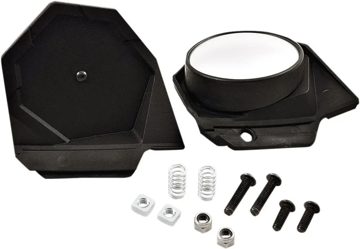 Powermadd 34455 Black Sentinel Handguard Mirror Kit (Fixed/Fold In)