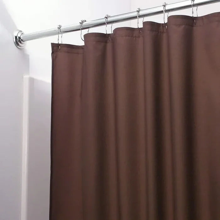 Premium Shower Curtain Liner, 72‘W X 72‘H – Pvc-Free, 6G Peva Shower Curtain With 12 Rust Proof Grommets And Magnet-Weighted Bottom Hem – Moisture Stain Proof Shower Curtain Liner (Chocolate)