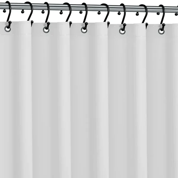 Premium Shower Curtain Liner, 72‘W X 72‘H – Pvc-Free, 6G Peva Shower Curtain With 12 Rust Proof Grommets And Magnet-Weighted Bottom Hem – Moisture Stain Proof Shower Curtain Liner – Frosted