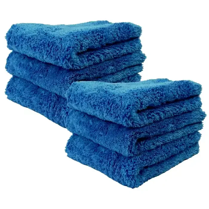 Proje‘ Premium Car Care Bluepro – Microfiber Towel For Cars – Ultra Absorbent – Car Drying, Polishing, Buffing Cloth & Interior Detailing Towel – 500 Gsm 16X16In – Auto Detailing Supplies – Pack Of 6