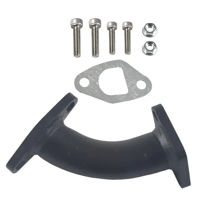 Racing Performance Intake Pipe Inlet Manifold Black For Coleman Powersports Ct200U Bt200X Ct200U-Ex,212Cc 196Cc/6.5Hp Go Kart And Gas Mini Bike,For Honda Gx160 Gx200