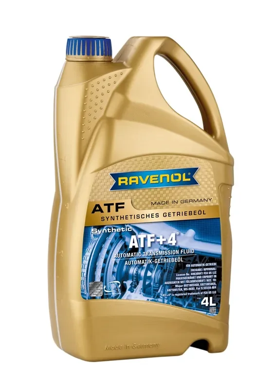 Ravenol J1D2134-004 Atf (Automatic Transmission Fluid) – Atf +4 Fluid (4 Liter)