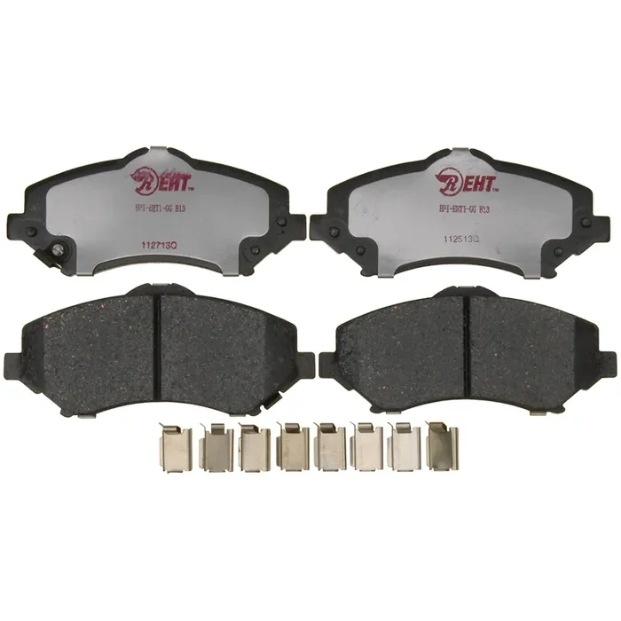 Raybestos Element3 Eht™ Replacement Front Brake Pad Set For Select Jeep Wrangler/Liberty, Chrysler Town&Country, Dodge Grand Caravan/Journey/Nitro Model Years (Eht1273H)