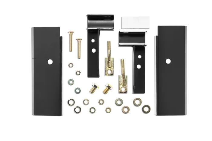 Realtruck Backrack Hardware Kit For Use W/Standard Bed, Black, No Drill 30124 Fits 2020-2025 Chevrolet/Gmc Silverado/Sierra 2500/3500 Hd