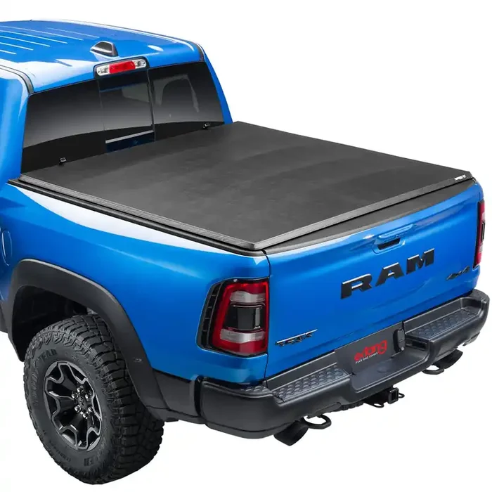 Realtruck Extang Trifecta E-Series Soft Folding Truck Bed Tonneau Cover 77424 Fits 2019 – 2024 Dodge Ram 1500 W/Rambox W/ And W/O Multi-Function (Split) Tailgate 5‘ 7‘ Bed (67.4‘)