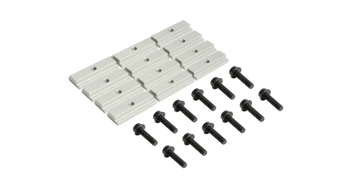 Rhino Rack Reconn-Deck Fit Kit Compatible With Jeep Gladiator Jt, Tacoma, Tundra With Factory Truck Bed Rails Already Installed (Rd-Fk1)