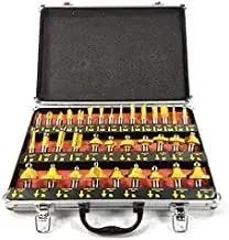 Router Bits 35Pc Set 1/4‘ Shank Tungsten Carbide Tips, Aluminum Carry Storage Case Multi Piece Kit