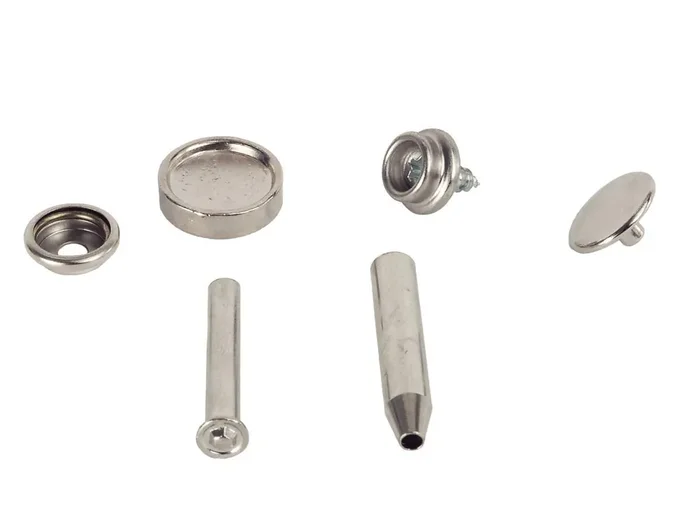 Rv Designer A304 Snap Kit – Fabric To Wall, Pack Of 6