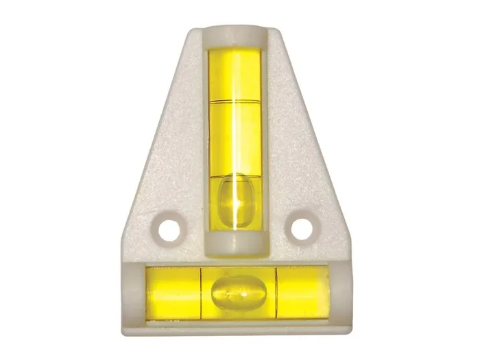 Rv Designer E411, Two Way Bubble Level, 2-1/2 Inch X 1-3/4 Inch, 2 Per Pack, Exterior Hardware