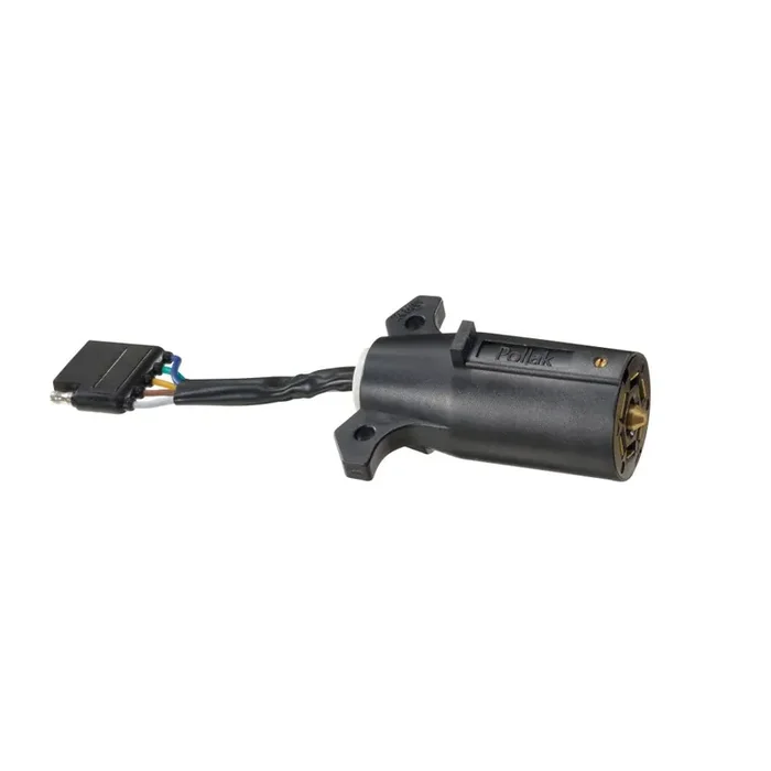 Rv Designer, P718, 7-Way Rv To 5-Way Flat Adapter, Pollak