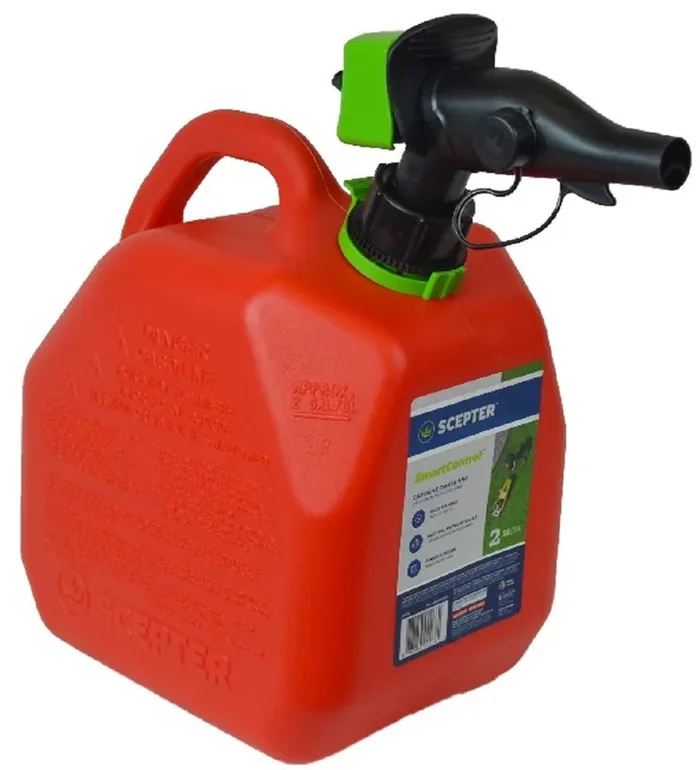 Scepter Fr1G201 Smartcontrol Gas Can, 2 Gallon, Red