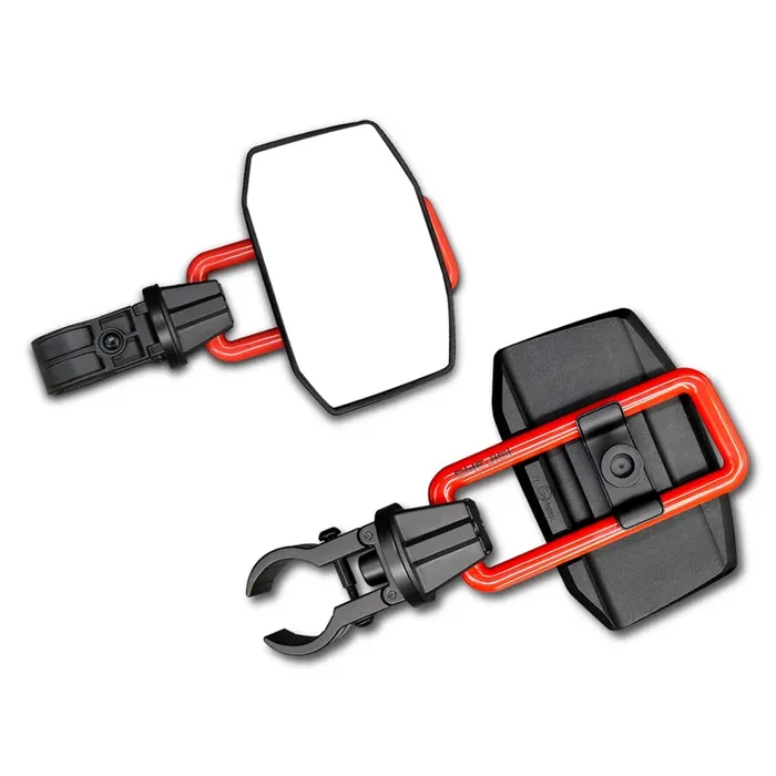 Shejisi Utv Side Mirrors For 1.65‘-2‘ Roll Cage, Aluminum Solid Bracket,2023 New Utv Mirrors,Adjustable Satisfactory Viewing Angle Compatible With Polaris Rzr,Can Am,Kawasaki Mule,Honda Pioneer Sxs