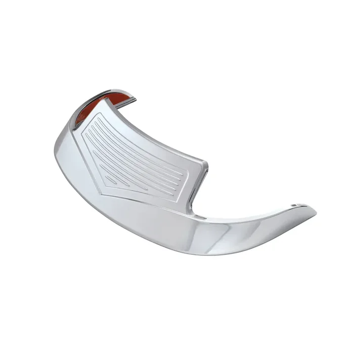 Show Chrome Accessories 91-310 Motorcycle Front Fender Tip Accent For Harley Flh 1998-Current