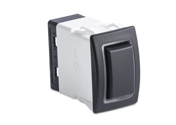 Sierra Rk40620B, Rocker Switch, Halo Spst, Blue Halo
