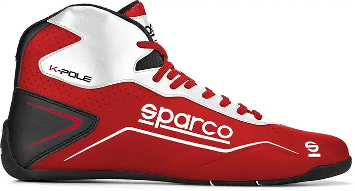 Sparco Unisex‘S Modern Kart Shoes K-Pole 2020 Size 44 Re, Red, Men10 D(M) Us=44Eu