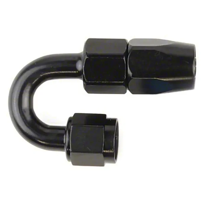 Speedfx 510680Bk -6An X 180 Blk Hose End