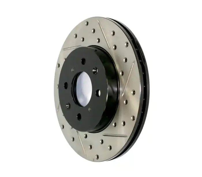 Stoptech Jaguar F-Type Sport Drilled/Slotted Rotor, Front Right 127.20030R