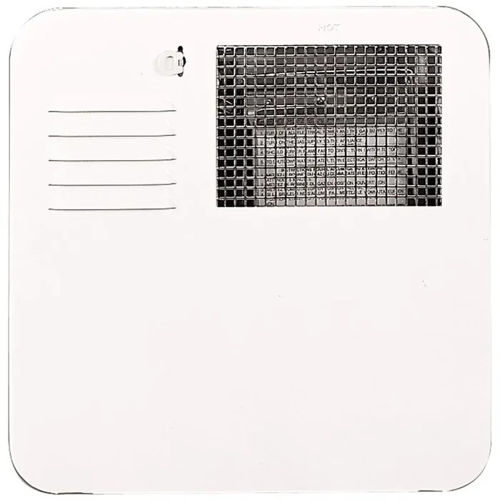 Suburban 6261Apw Polar White Water Heater Door