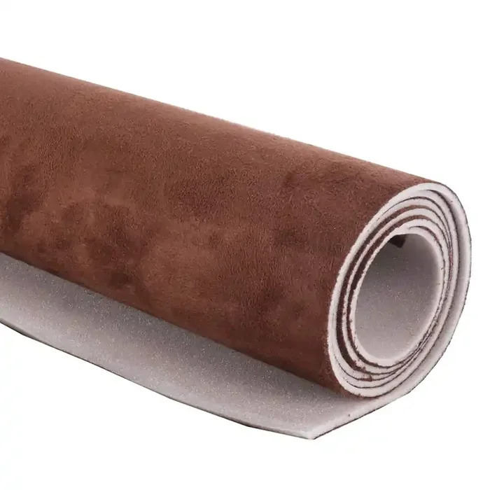 Suede Headliner Fabric With Foam Backing Material 60 W×120 L Car Micro-Suede Roof Headliner Fabric For Automotive Rv Boat Home Interior Replacement Repair 60 Wide – Chocolate