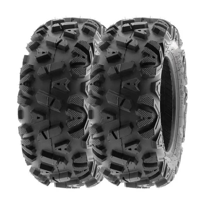 Sunf 22X10-12 Atv Utv 22X10X12 All Terrain Tires 6 Pr A033 Power I – Pair Of 2