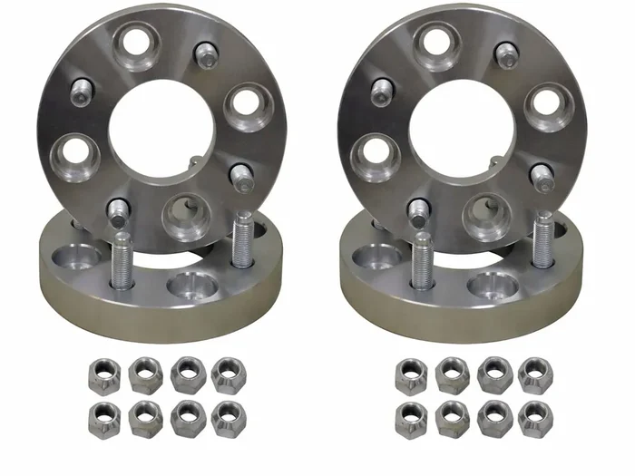Superatv 1‘‘ Aluminum Heavy Duty Wheel Adapters For Kawasaki 4/137 Oe To 4/110 Pattern – (4 Total)