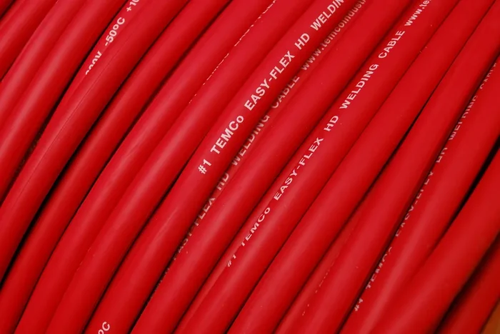Temco Wc0236-20 Ft 1 Gauge Awg Welding Lead & Car Battery Cable Copper Wire Red Made In Usa