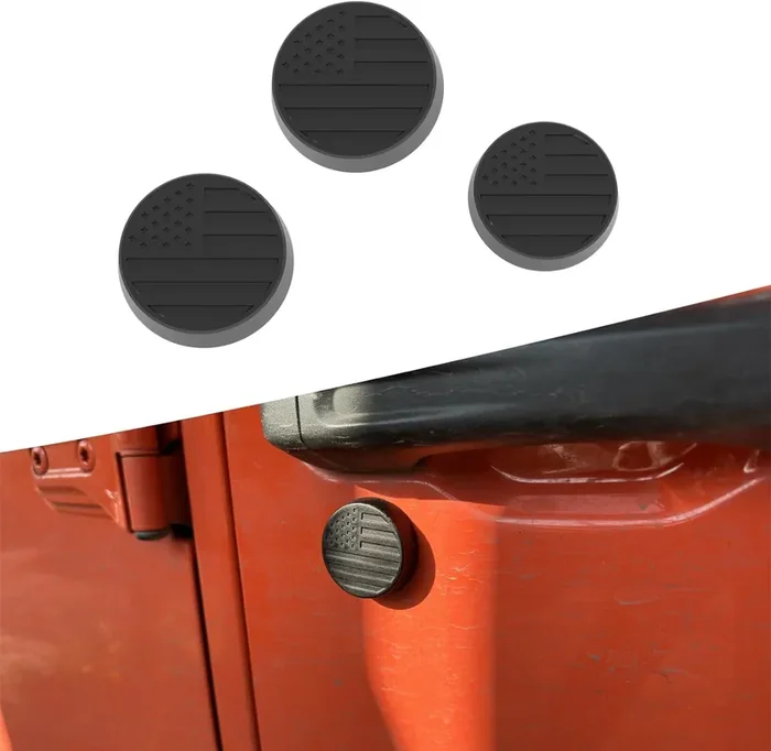 Timilge Keyhole Covers, Magnetic Door Lock Cover For 2018-2024 Wrangler Jl And Gladiator Jt, Keyhole Protection Accessories
