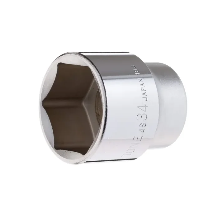 Tone Socket (Hexagonal) 4S-34 1/2 Inch (12.7 Mm) Drive Width 1.3 Inch (34 Mm)