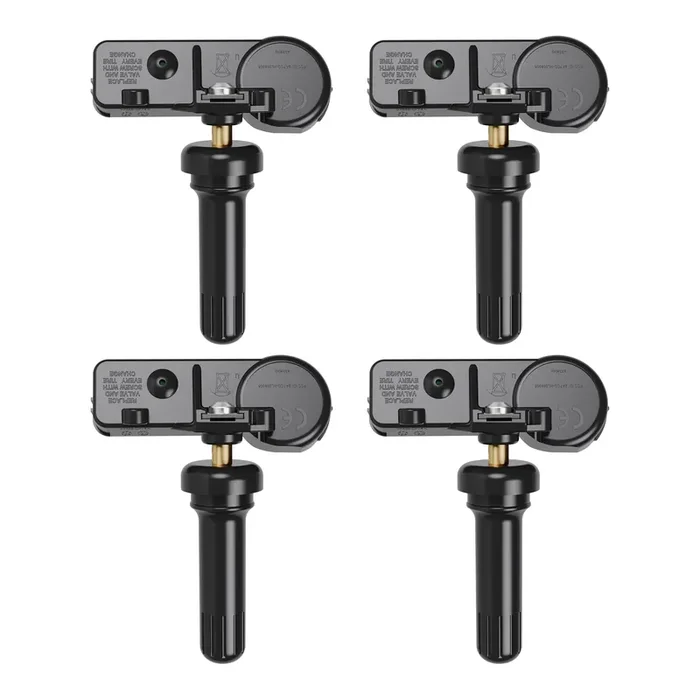 Tpms Sensor Dodge,4 Pack 433Mhz Tire Pressure Monitoring System Sensor Compatible With Dodge Jeep Ram Oe 56029398Ab.68241067Aa 68241067Ab 56029398Aa 68402371Aa 68464665Aa