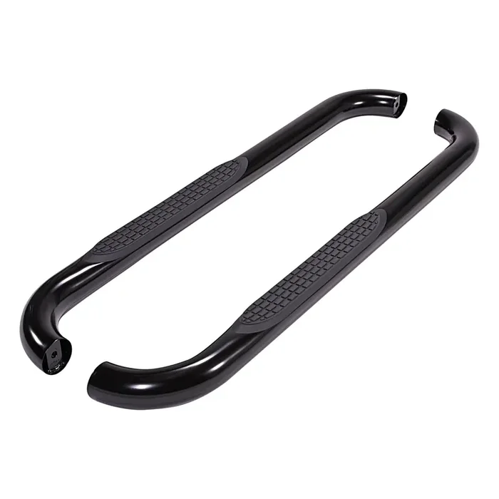 Trailfx A0061B 3 Nerf Bar Chevy Silv Reg 19 Blk