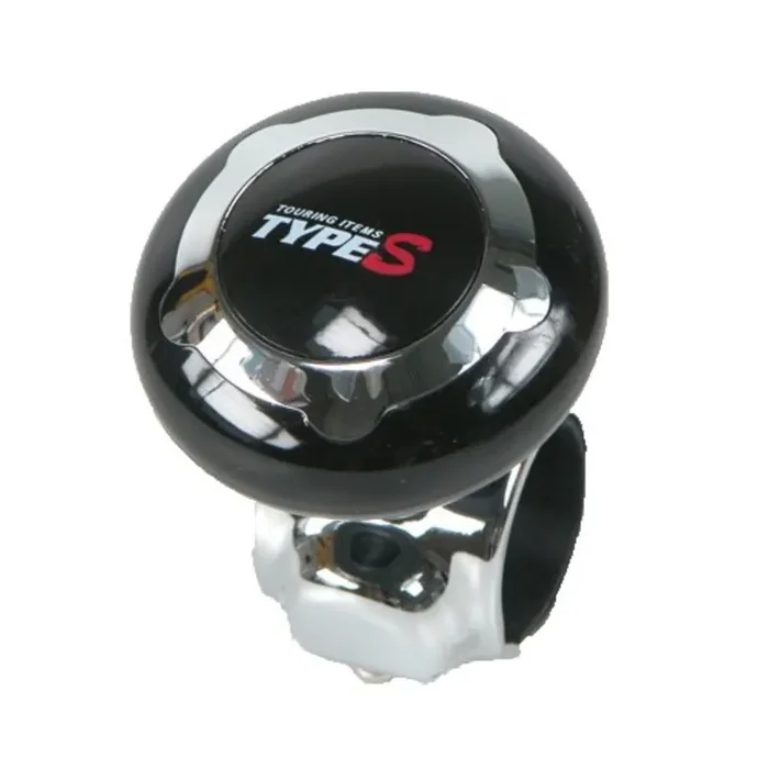 Type S Touring Items Steering Accessories, Car Steering Wheel Spinner Knob, Easy To Install, Anti-Slip, Universal Design Fits For All Cars Steering Wheel, Effort Saving And Safer
