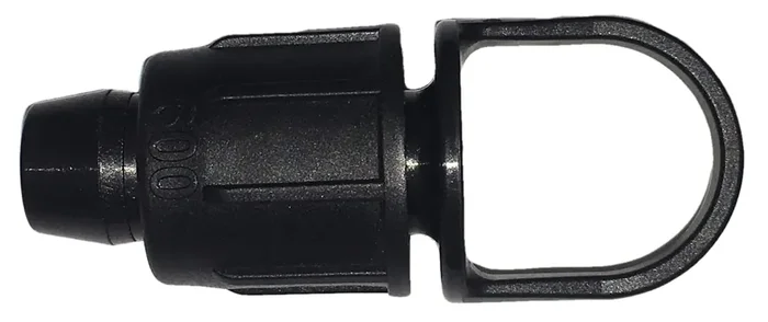 Usa Made – 5 Pack Premium 1/2 Inch Id .510 – .580″ Drip Tape Irrigation Tubing 16Mm Plug With Loop Perma-Loc Connector Locking Fitting – Fits Brands Rainbird, Netafim, Dig, Etc. 17Mm