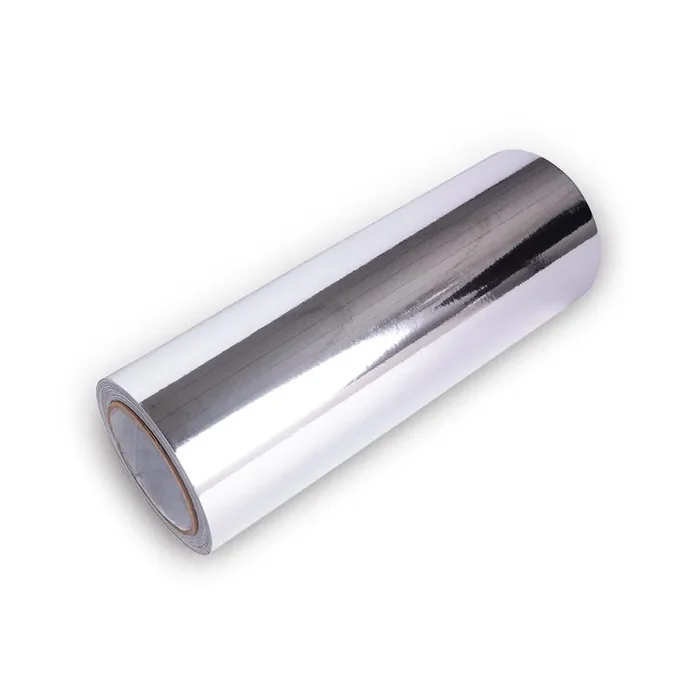 VINYL FROG 12×60 Chrome Mirror Silver Car Wrap Vinyl – Self Adhesive Film with Air Release Technology for DIY Decals