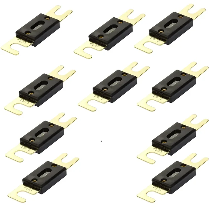Voodoo 125 Amp Anl Inline Fuse Car Audio For Fuse Holder (10 Pack)