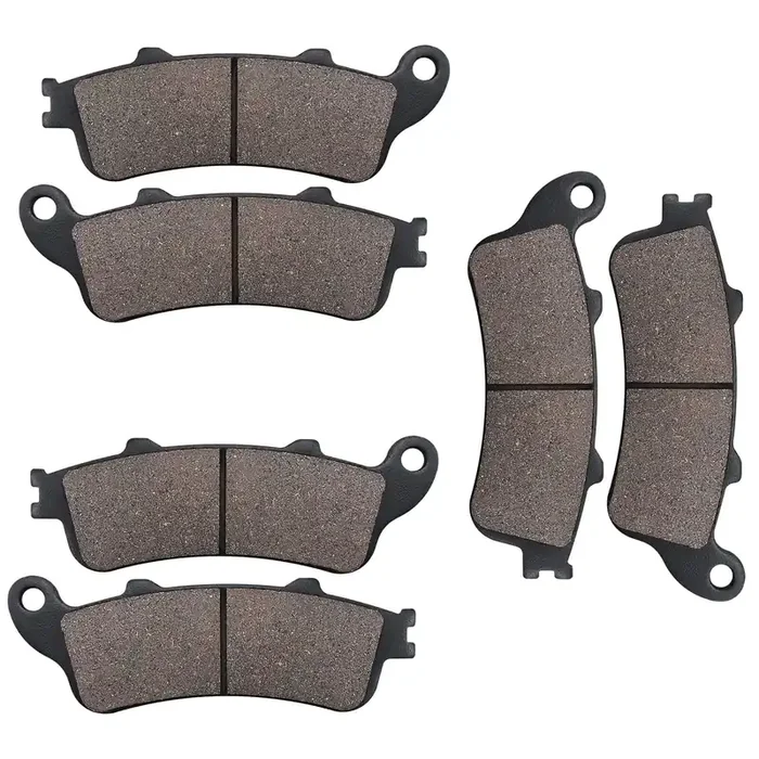 Vtx1800 Front And Rear Brake Pads Compatible For Honda Vtx1800 All Models 2002-2013 / Gl1800 Goldwing All Models 2001-2016/ Cbr1100Xx Blackbird 1997-2003
