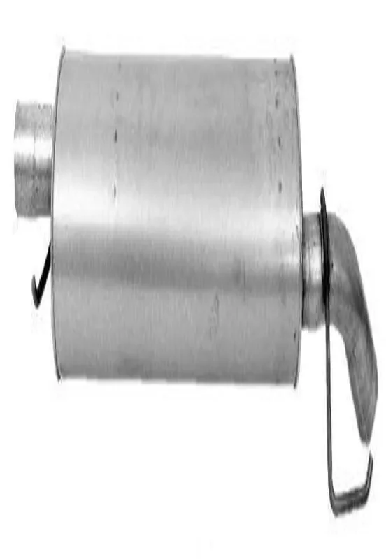 Walker Quiet-Flow Ss 54548 Direct Fit Exhaust Muffler Assembly 2.75 Inlet (Id) 2.75 Inlet (Od) 2.75 Outlet (Od) For Dodge Durango