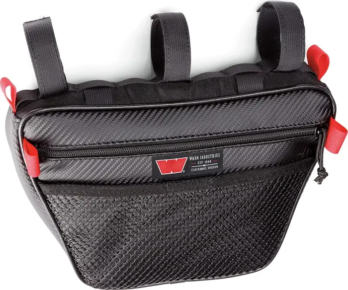 Warn 102644 Epic Trail Gear Full Size Passenger Grab Handle Storage Bag Black