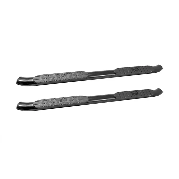 Westin 21-21685 Pro Traxx 4 Oval Nerf Bars Fits 2007-2013 Silverado Sierra 1500 Extended Cab 2007-2010 Silverado Sierra 2500 3500Hd 2011-2014 Silverado Sierra 2500 3500Hd Exc Diesel Black Pair