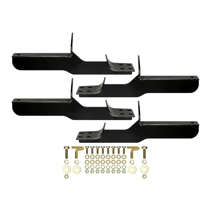 Westin 22-1985 Premier Oval Nerf Bar Mount Kit Fits 2011-2017 Durango 2011-2017 Grand Cherokee Black Pair