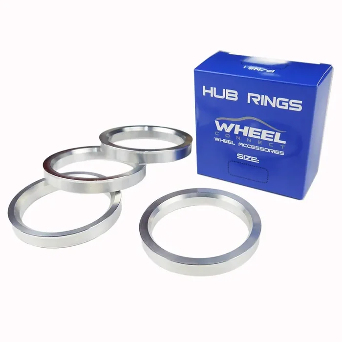 Wheel Connect Hub Centric Rings,73.1 To 56.1, Aluminium Alloy Hubrings 56.1 To 73.1 Set Of 4, O.D 73.1-I.D 56.15 (56.1) Mm. A