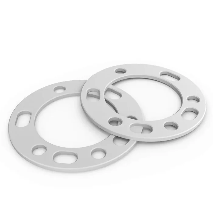 Wheel Connect Light Truck Wheel Spacer,6Mm Thickness(1/4Inch),Fit Bolt Pattern 5X139.7, 6X139.7, Cast Aluminum, Pack Of 2.