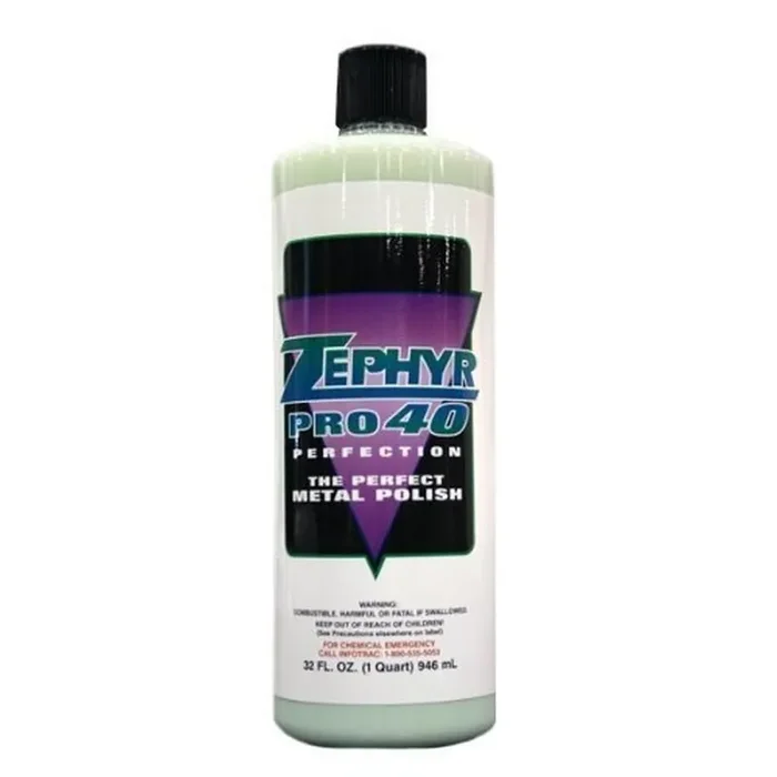 Zephyr Products Pro40016 16 Oz. Pro-40 Metal Polish, 1 Pack